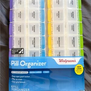 Walgreens 7-Day Pill Organizer